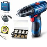 Bosch GSB 120 LI 2 Ah Akü Darbeli Şarjlı Matkap Vidalama + 173 Parça Aksesuar