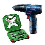 Bosch Gsb 120 Li Çift Akülü Darbeli Matkap Şarjlı Matkap Akülü Vidalama + 54 Parça Matkap Ucu Vidalama Ucu Tornavida Seti