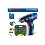 Bosch Gsb 120 Li Darbeli (Tek Akülü) Matkap Vidalama ,bosch X-Line 54 Parça Aksesuar Seti ve Metre