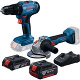 Bosch Gsb 183 Lı Akülü Darbeli Delme/vidalama Makinesi + Gws 18V-8 Akülü Taşlama Makinesi