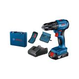 Bosch GSB 185-Li 2 Ah Kömürsüz Darbeli Matkap + 23 Parça Aksesuar Set