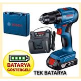Bosch Gsb 185 Li Darbeli Matkap Vidalama Göstergeli Tek Batarya