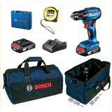 Bosch Gsb 185 Li Darbeli Matkap Vidalama Seti Çift Batarya ve Çanta ile - Seçenek 1