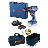 Bosch Gsb 185 Li Darbeli Matkap Vidalama (Tek Akü) , Çanta ve Metre