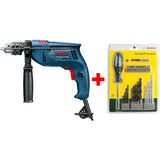 Bosch Gsb 550 Darbeli Matkap + 27 Parça Matkap Ucu Ve Vidalama Ucu Seti