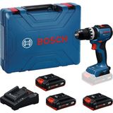 Bosch GSB18V-52 3x2 Ah Akülü Vidalama Makinesi