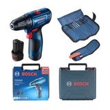 Bosch Gsr 120-li Akülü Vidalama + Bosch 23 Parça Aksesuar Seti Hediyeli