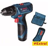 Bosch Gsr 120-Lı Set Akülü Vidalama 12 V 1,5 Ah Şarjlı Li-on Akü Özellikli Darbesiz