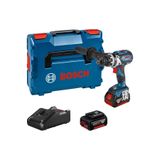 Bosch GSR 18V-110 C Akülü Delme Vidalama Makinesi, 18 Volt, 2 x 5,0 Ah Akü, Şarj Cihazı, L-Boxx Çanta