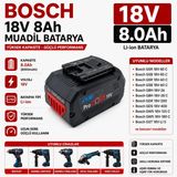 Bosch Gsr 18V-110 C, Gsr 18V-150 C, Gsb 18V-50 İle Uyumlu Muadil Matkap Bataryası