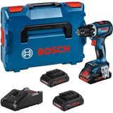 Bosch Gsr 18V-65 3X4.0AH Çift Akülü Vidalama ( 4 Amper 3 Akü Lü Set)
