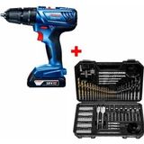 Bosch Güçlü 18V Darbeli Matkap ve 103 Parça Aksesuar Seti, Pratik Kullanım - Seçenek 1