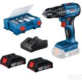 Bosch Güçlü Çift Akülü Darbeli Vidalama Seti 82 Parça Hediye ile - Seçenek 1