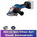 Bosch Gws 18V-15 S Akülü Taşlama - Güçlü ve Hafif El Aleti - Seçenek 1