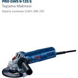 Bosch Gws 9-125 S + Cmw Devir Ayarlı Avuç Taşlama