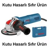 Bosch Gwx 9 115 S X-Lock Özellikli Devir Ayarlı Avuç Taşlama 900 Watt 06017B1000 Kutu Hasarlı