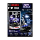 Bosch H11 Plus 120 Gigalight Far AMPULÜ%120 Daha Fazla Işık H11 12V 55W PGJ19-2 Orijinal Bosch Tekli - Amber