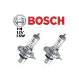 Bosch H4 Ampül 12v 2'li Set 60/55w-p43t
