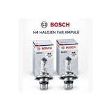 Bosch H4 Halojen Far Ampulü 12V 60/55W 472 Basic (2 Adet) 3 Tırnaklı – Uzun Ömürlü Yüksek Aydınlatma