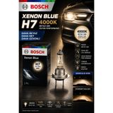 Bosch H7 Xenon Blue 12V 55W 499 Halojen Far Ampulü 4000K Beyaz Işık Görünümlü Tekli