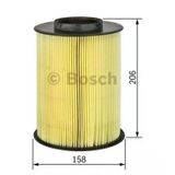 Bosch Hava Filtresi (Yuvarlak) ( Ford Focus Cmax 1.6Tdcı 04-) / Volvo 1 Adet Bos-F026400492