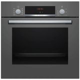Bosch HBF514BH0T 60x60 cm Antrasit Gri Ankastre Fırın