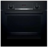 Bosch HIF534EB0T Serie 4 Buhar Destekli 60x60 cm Siyah Ankastre Fırın