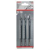 Bosch Hızlı Kesim Serisi Ahşap İçin T 344 D 3 Lü Paket Dekupaj Testeresi Bıçağı