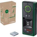 Bosch Home &amp; Garden Truvo Duvar Dedektörü (Tek Tuşla Kolay Kullanım, Metallerin ve Akım Geçen Kabloların Tespiti, Duvarda 70MM'YE Kadar Çalışma Maesafesi, Geri Dönüştürülmüş Malzemeden Katon Kutu)