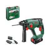 Bosch Home and Garden Akülü darbeli matkap evrensel çekiç 18 V (1 x akü 2,5 Ah; 18 Volt sistem; delme, darbeli delme, keski ve vidalama için; çanta içinde)