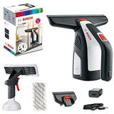 Bosch Home And Garden Akülü Pencere Temizleyici, Glassvac Cam Temizleyici, Premium Paket, Pencere, Ayna ve Duş Temizliği için, Çalışma Süresi Yaklaşık 35 Pencere, Karton Kutuda