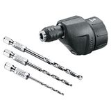 Bosch Home and Garden Akülü Vidalama IXO için Delme Aparatı (3 parça delme ucu dahildir)