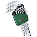 Bosch Home and Garden Alyan Anahtar Takımı Hex 9 Parça