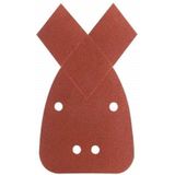 Bosch Home and Garden Bosch Accessories Bosch zımpara kağıdı (çok amaçlı zımpara için, farklı malzemeler, 5 adet, 95 x 135 mm, granülasyon 80)