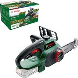 Bosch Home and Garden EasyChain 18 Akülü Zincirli Ağaç Kesme Makinesi, Yeşil, Akü ve Şarj Cihazı Dahil Değildir, 18 V, 20 cm Pala Uzunluğu, 13.5 cm Kesme Uzunluğu