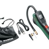 Bosch Home And Garden Easypump Elektrikli Hava Pompası Mini Kompresör, 3.0 Ah Akü, 3.6 V, Otomatik Durdurma Fonksiyonu, 150 Psi, 10.3 Bar, Led, Usb-C Şarj, Yeşil