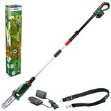 Bosch Home And Garden Pil Elektrikli Budama Makinesi Universalchainpole 18 (Pil, Şarj Cihazı, Karton, 18 Volt System, 2,5 Ah)