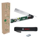 Bosch Home & Garden UniversalAngle Dijital Açı Ölçer (Çalışma aralığı: 0° - 220°, Kol Uzunluğu 40 cm, Gönye Açılarının Hassas Hesaplaması için Entegre Fonksiyonlar, Geri Dönüştürülmüş Karton Kutu)