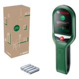 Bosch Home & Garden UniversalDetect Duvar Dedektörü (Duvarda Metal Nesnelerin, Akım İleten Tellerin ve Alt Yapıların Tespiti, adım adım talimatlar ile kolay kullanım, Geri Dönüştürülmüş Karton Kutu)