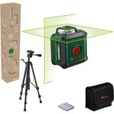 Bosch Home & Garden Universallevel 360 Set Çapraz Çizgi Lazeri (24M Çalışma ALANI,360° Yatay Çizgi I