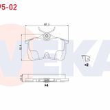 Bosch Honda Accord 2.0 1998-2008 Arka Fren Balatası