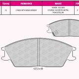 Bosch Hyundai Accent 1.5 1994-2005 Ön Fren Balatası