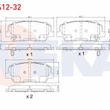 Bosch Hyundai i30 1.6GDI 2011-2016 Ön Fren Balatası
