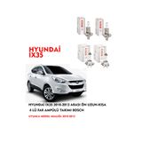 Bosch Hyundai Ix35 2010-2013 Arası Uyumlu Ön Uzun-kısa 4 Lü Far Ampülü Takımı
