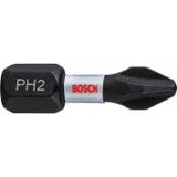 Bosch Impact Control Serisi PH2x25 mm 2'li Vidalama Ucu