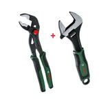 Bosch İngiliz Anahtarı 8"(Bosch Kurbacık 200 Mm) + Bosch Boru Anahtarı 250 Mm