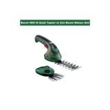 Bosch ISIO III Şarjlı Çit ve Çim Biçme Makası Seti 0600833108