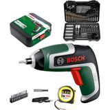 Bosch Ixo 7 Akülü Mini Vidalama , V-Line 103 Parça Karışık Aksesuar Seti Ve Metre