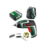 Bosch Ixo 7 Nesil 3.6 V Akülü Mini Vidalama Şarjlı Tornavida, Bosch Sırt Çantası ve Metre