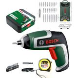 Bosch Ixo 7 Nesil Mini Akülü Vidalama Şarjlı Tornavida+Bosch 25 Parça Vidalama Ucu Seti ve Metre
